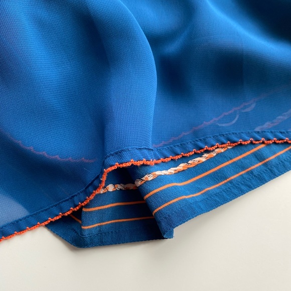 MOULINETTE SOEURS ANTHROPOLOGIE Mabel Silk Dress size Small - Picture 11 of 14